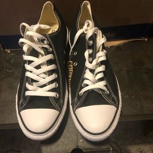 Chuck Taylor’s size 9.5 black/white